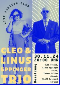  CLEO & LINUS EPPINGER TRIO cottonclub